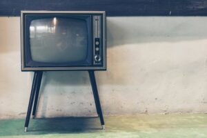 A low resolution television