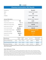 chemical automation roi example